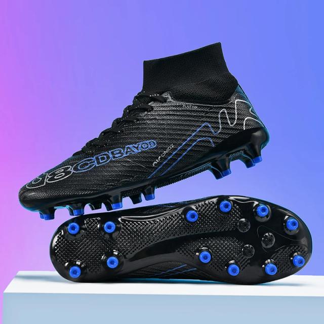 Chuteiras Profissionais Masculinas para Futebol: Botas Respiráveis e Antiderrapantes para Todas as Superfícies