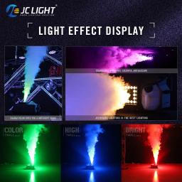 Rgb Stage Smoke Fog Máquina, Vertical Air Column Fogger, Névoa Equipamento, Up and Down Fogger, 3000W, DMX, 24 Leds - Image 5