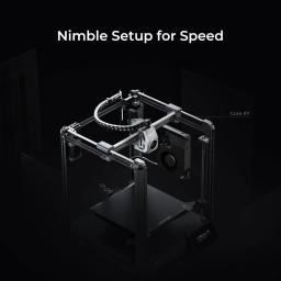 Creality-High Speed Kit Impressora 3D, impressão All-Metal Extrusora, Auto Nivelamento para Creality K1C, Max, 600mm por s, K1C - Image 6