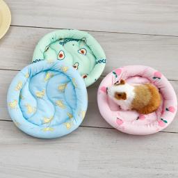 Quente macio Pet Litter Mat, Ninho de Hamster, Cama de animal pequeno, Almofada para esquilo, Ouriço, Coelho, Cobaia, Casa - Image 3