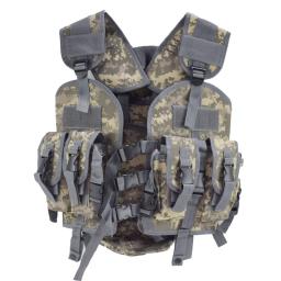 Airsoft Paintball Combat colete protetor para homens, colete tático com bolsa de água, 97 selo - Image 5