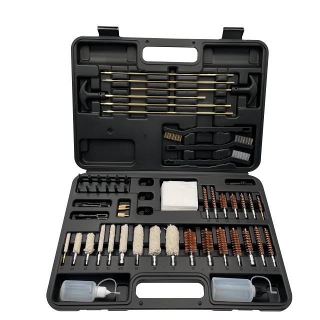 Kit de Limpeza Universal para Armas: Ferramentas Essenciais para Pistolas e Rifles, Calibres 9mm, .40/.45 e Calibre 12