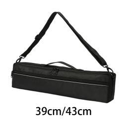 Instrumento orquestra flauta carry show saco leve alça de pelúcia dentro alça de ombro ajustável cinta resistente ao desgaste saco de armazenamento - Image 1