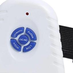 Dispositivo de treinamento ultrassônico para cães, botão automático, portátil coleira anti casca, pet fornecimentos, cachorro, ajustável - Image 5