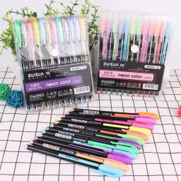 Glitter Gel Canetas Set, Adulto Coloring Book, Revistas, Desenho, Doodling, Art Markers, Promoção, Escola, Escritório, 12Pcs - Image 6