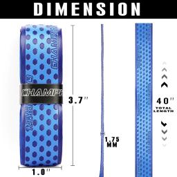 PU Baseball Bat Tapes Wrap, ShockAbsorption, Multicolor, Anti-Slip, Acessórios Esportivos, CricketSoftball Bats Grip, 1,75mm - Image 6