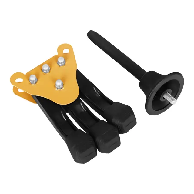 Suporte Portátil para Flauta e Clarinete com Base Metálica, Destacável e Dobrável para Instrumentos de Sopro e Triângulo