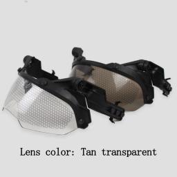 Óculos de proteção Tactical CS OP Focal rápido, Capacete AF destacável, Prevenção de nevoeiro e motim, 90 graus - Image 5