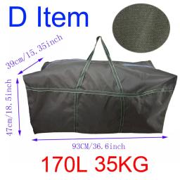 Caiaque inflável PVC Boat Strap Bag, barco de pesca durável, saco de armazenamento para esportes aquáticos, grande capacidade - Image 4