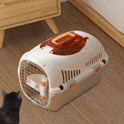 Respirável dura face Pet Carrier, Viagem Carring Bag, caixa de transporte, canil para gato, cães pequenos e médios, Pet Shop - Image 3