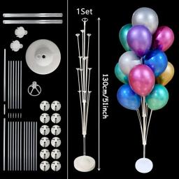 Balão Arco Titular Kit com Base e Pólo, Reutilizável, Aniversário, Casamento, Bebê, Decorações De Festa - Image 6