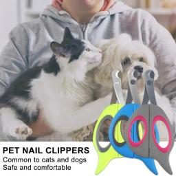 Gato unha clipper animais de estimação prego tesoura cão clipper unha toe garra trimmer profissional pet grooming produtos para pequeno filhote de cachorro cão gato - Image 1
