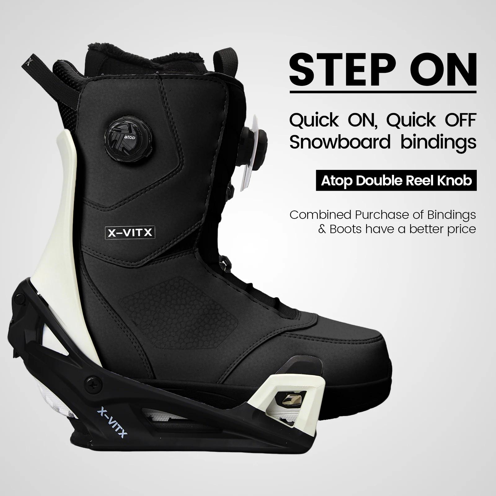 Passeio em fixações de snowboard Rápido em fixações de desligamento rápido - Image 1
