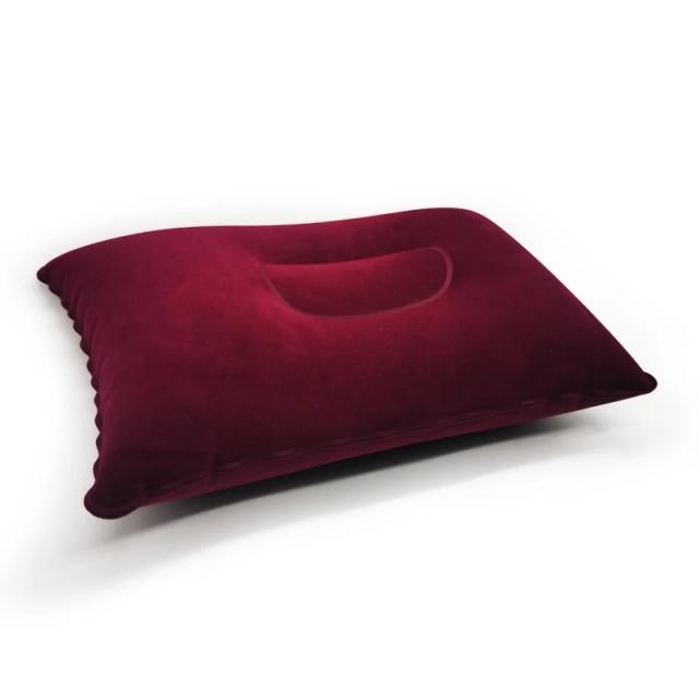 Air Pillow Inflável para Camping e Viagens: Travesseiro de Pescoço e Encosto para Conforto com Suporte em PVC Nylon
