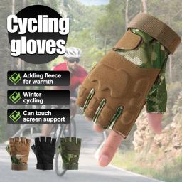 Luvas de Caça, Absorção de Choque, Bicicleta, Ciclismo, Escalada, Paintball, Tiro, Ao Ar Livre, Tático - Image 1