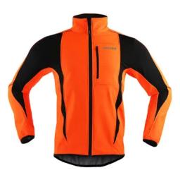 Windproof e impermeável jaqueta de ciclismo térmica, manga comprida Jersey, Warm Up, Vestuário bicicleta, MTB, Road Bike, Novo, Inverno - Image 5