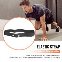 Correia De Peito Para Esportes, Monitor De Freqüência Cardíaca Sem Fio - Image 5