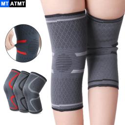 1 par de fitness correndo joelho suporte cintas elástico náilon esporte compressão joelho almofada manga para basquete voleibol ciclismo - Image 1
