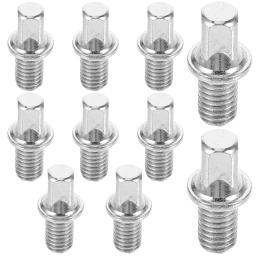 Drum Screw Fittings Set Acessórios, Pedal Shaft Kit, Drumming Setup, Jazz Parafusos, Prata Chapeado Ferro Parafusos, 10 Pcs - Image 3