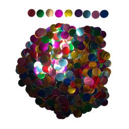 50/100g confetes glitter para festa de balão metálico confetis dot artesanato stuffer decoração de aniversário do casamento ouro prata azul rosa - Image 3