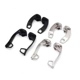 Double-Layer Nylon Dente Zipper Cabeças, Acessórios de costura, DIY Saco, Bagagem, Barraca, Boa Qualidade, 8 # - Image 1