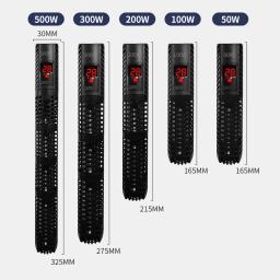 Haste De Aquecimento De água Submersível, Aquecedor De Aquário, tanque De Peixes, Display LCD, Termostato Digital, Controle De Temperatura Constante, 220V, 500W - Image 6