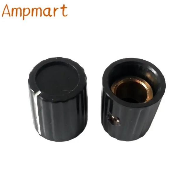 Botão de Potenciômetro para Amplificador de Guitarra - Efeito, 12.5x14.5mm com Furo Interno de 6.4mm