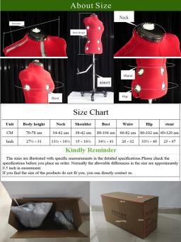 Tamanho ajustável costura manequim, modelos alfaiate para vestuário design, novo na China, venda direta da fábrica, o mais novo design - Image 5