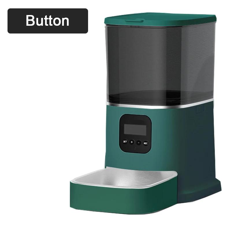 6l alimentador de gato câmera de vídeo temporização inteligente alimentador de animais de estimação para gatos cão wifi app inteligente seco autom dispensador de alimentos com gravação de voz - Image 1