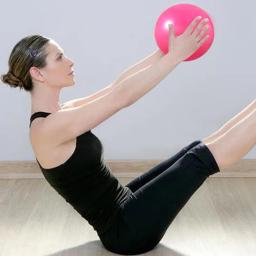 25 cm anti-pressão à prova de explosão diâmetro yoga exercício ginástica pilates yoga bola de equilíbrio ginásio treinamento em casa bola de yoga - Image 4