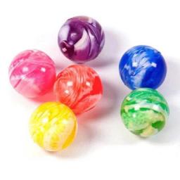 1 pçs grande bola de borracha saltitante 55mm basquete glitter mármore balle rebondissante crianças festa goodie presente saco enchimentos - Image 5