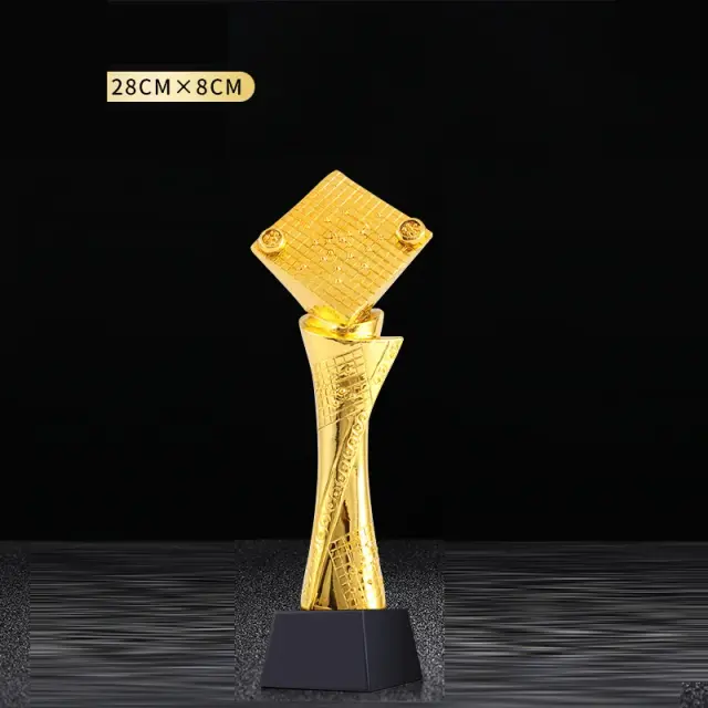 Troféu de Cristal Personalizado para Basquete, Voleibol, Badminton, Golfe e Tênis de Mesa - Alta Qualidade e Elegância