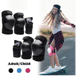 Equipamento de proteção do joelho e cotovelo para mulheres e crianças, patinação, skate, equitação em linha, equipamento de segurança - Image 1