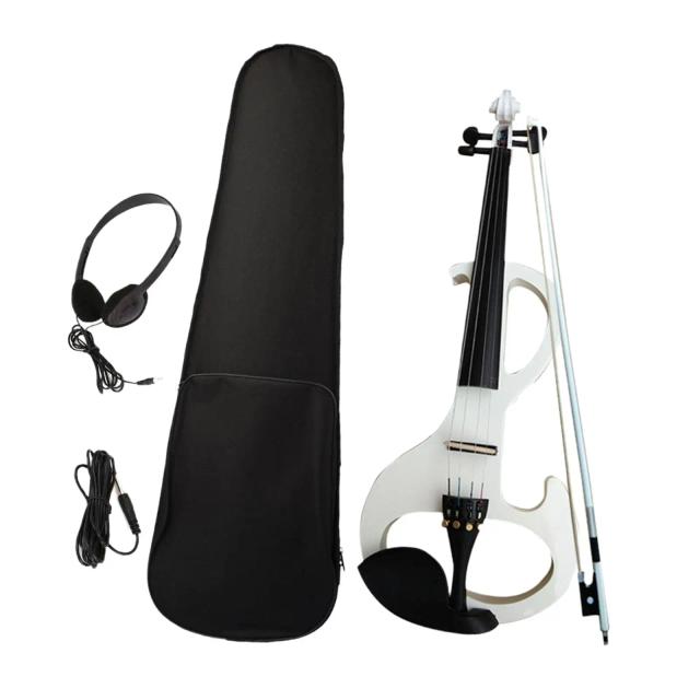 Violino Elétrico 4/4 com Hard Case: Ideal para Iniciantes e Adolescentes amantes de Música