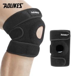 AOLIKES-Joelho de Compressão Ajustável Almofada Patelar para Homens e Mulheres, Suporte Tendão Manga Brace, Dor Artrite, Corrida, Treino, 1Pc - Image 1