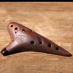 Profissional Acessórios Do Instrumento Musical, Tone AC Legend Ocarina, Alto Tone Cerâmica, 12 Buracos - Image 2