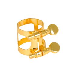 Slade-Alto Saxofone Boquilha com Gold Glossy Cabeça Cap Clip, Instrumentos de Sopros Profissionais, Saxofone Peças e Acessórios - Image 5