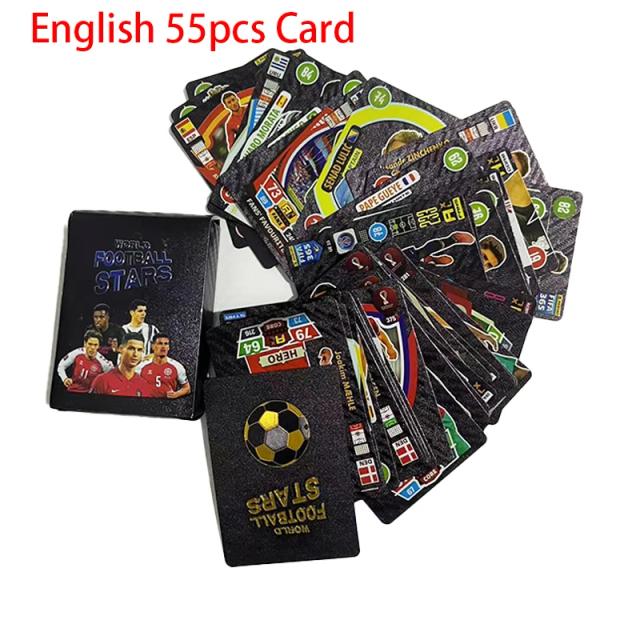 Cartões de Futebol Prateado Ballsuperstar - Coleção Exclusiva World Ball Star para Atacado e Drop Shipping