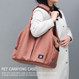 Bolsa de ombro respirável para cães pequenos, Estojo de transporte do gato do animal de estimação, Mochila Dobrável Portátil, Suprimentos ao ar livre - Image 1