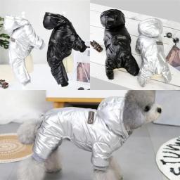 Casaco de inverno impermeável para animais de estimação, roupas para cães, casaco de cachorro quente, roupas chihuahua, moletons para cães pequenos e médios - Image 4