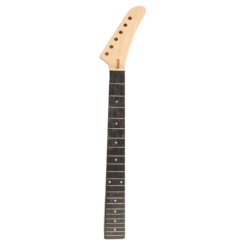 Pescoço guitarra diy peças pescoço guitarra elétrica 22 trastes acessórios guitarra elétrica e56d - Image 1