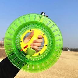 Kite Line Winder com Bloqueio, Roda de Fogo Corda, Spool com Winder, Kite Reel, PET Vem, 18 cm, 20 cm, 22 cm, 26cm - Image 5