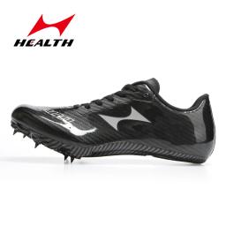 Tênis de Corrida Respirável para Homens, Campo de Atletismo Profissional, 100 m, 400 m Light, Sprint Spikes, Unha Completa, km - Image 1