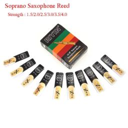 Sax Bb Tone Reed Set para Saxofone Soprano, Acessórios para Instrumentos de Soprano, Força 1.5 2.0 2.5 3.0 3.5 4.0, 10pcs por conjunto - Image 2