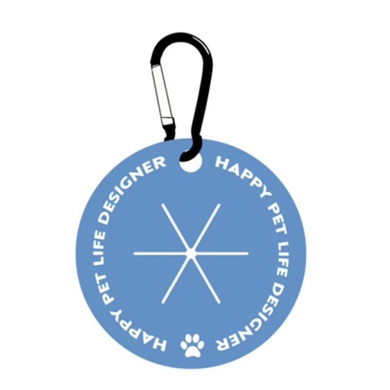 suporte para saco cocô cachorro, ecológico, pvc, dispensador saco lixo para cães, clipe mãos-livres - Image 1