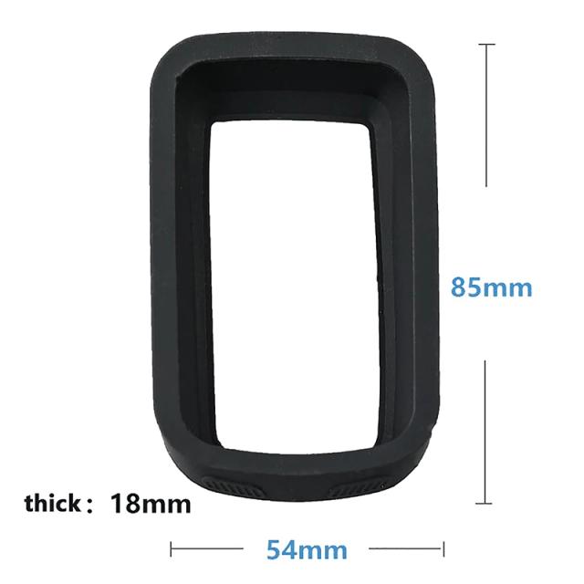 Capa Protetora de Silicone para Bicicleta - Compatível com IGPSPORT BSC100S e Acessórios de Computador de Ciclo