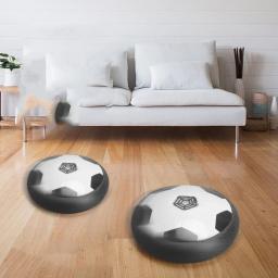 Bola De Futebol Elétrica Suspensa Com Luz LED, Espuma De Futebol Brinquedos, Deslizante, Almofada De Ar, Flutuante, Presente Para Crianças, 1PC - Image 2