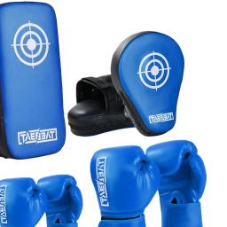 Conjunto De Luvas De Boxe De Kickboxing, Luvas De Perfuração, Home Gym Sparring Training, Almofadas De Foco De Alvo De Mão, MMA - Image 5