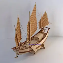 Kit De Construção De Modelo De Navio De Madeira Nidale, Veleiro Clássico Antigo Chinês, Kit De Montagem Modelo - Image 2