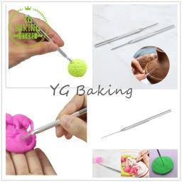 4 estilos 7 pinos/faca de escultura/agulha de aço inoxidável argila polímero diy bolo escultura ferramenta ferramentas decoração do bolo suprimentos cozinha - Image 6